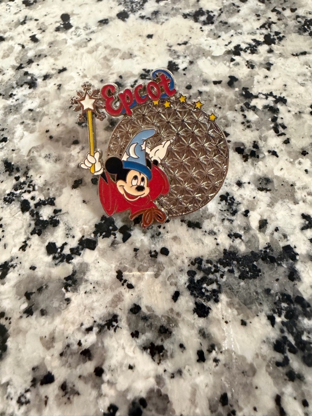 Walt Disney 2004 Epcot Sorcerer Mickey 3-D pin